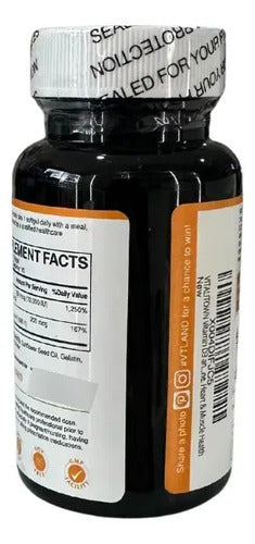 Frasco Vitamina K2 + D3 Con 90 Cápsulas Veganas Salud Ósea Sin Sabor