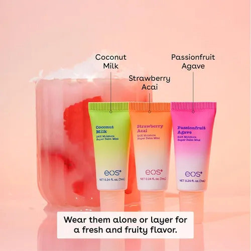 Eos Pink Paradise Mini Lip Tube Blister