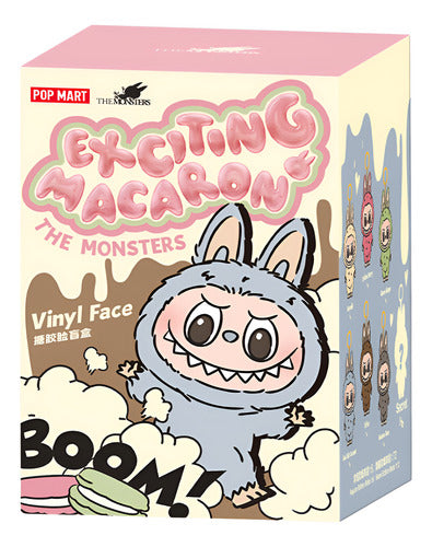 Labubu Llavero The Monster Exciting Macaron Peluche Original