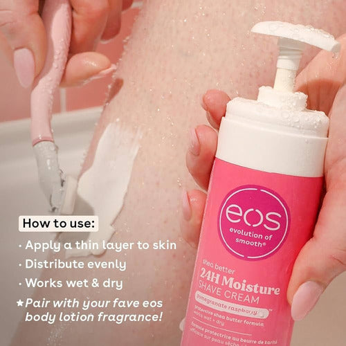 Eos Shea Better Women's Shave Cream - Pomegranate Raspberry