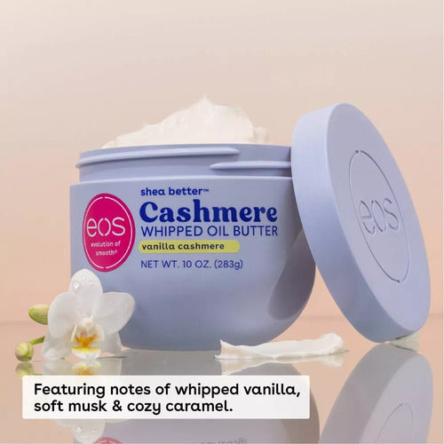 Eos Crema Corporal Manos Cara 236ml Hidratación Intensa 72h Vanilla Cashmere