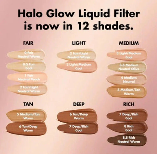 Base Líquida E.l.f. Halo Glow Tono 1 Fair - 1 Fair