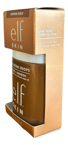 Elf Skin Bronzing Drops Copper Gold Bronceador Líquido 30ml
