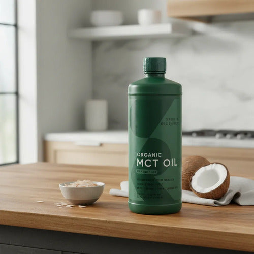 Mct Oil Aceite Suplemento 100% Orgánico Coco Energía 946ml Sin Sabor