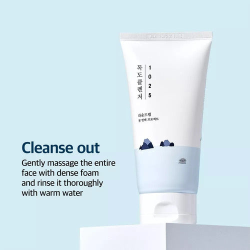 Round Lab 1025 Dokdo Cleanser Limpiador Facial Corea Skin