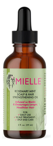 Tratamiento Capilar Aceite Romero Anticaída Cabello Mielle