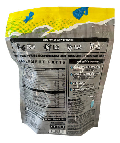 Electrolitos En Polvo Para Niños Adultos 12 Unidades Mora Azul