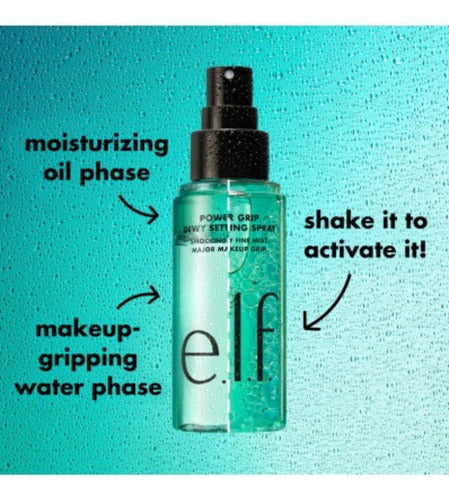 E.l.f. Power Grip Dewy Setting Spray Verde