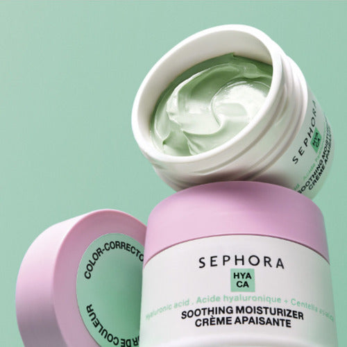 Crema Facial Hidratante Calmante Acido Hialurónico Sephora Sensible Día