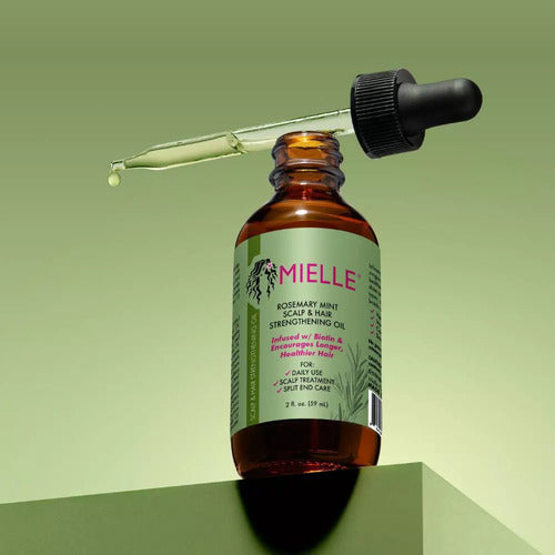 Tratamiento Capilar Aceite Romero Anticaída Cabello Mielle