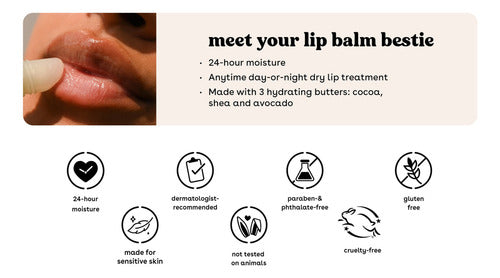 Eos Super Balm 5 Pack 24 Hrs Hidratación Labial