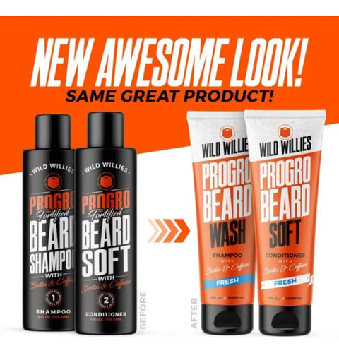 Progro Beard Wash Shampoo Will Willies