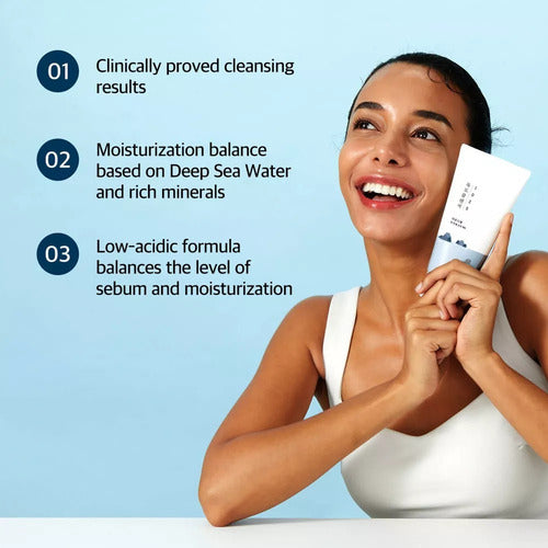 Round Lab 1025 Dokdo Cleanser Limpiador Facial Corea Skin