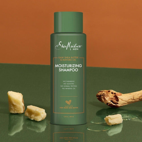 Sheamoisture Men Moisturizing Shampoo Para Hombre 15oz