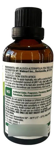Aceite Esencial De Árbol De Té Tea Tree 100% Natural 59ml