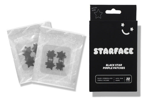 Starface Pimple Patch Black 32 Pack Parches Para Acné Color Negro