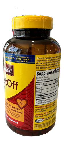 Suplemento Dietético 210 Capsulas Reduce El Colesterol Sin Sabor