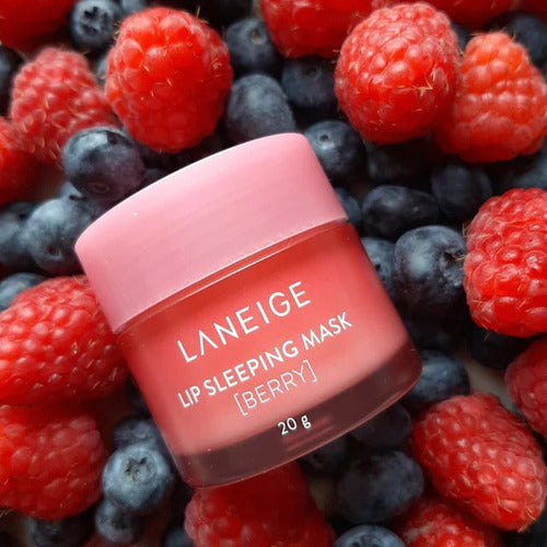Laneige Lip Sleeping Mask Berry 20g - Bálsamo Labial Rosa