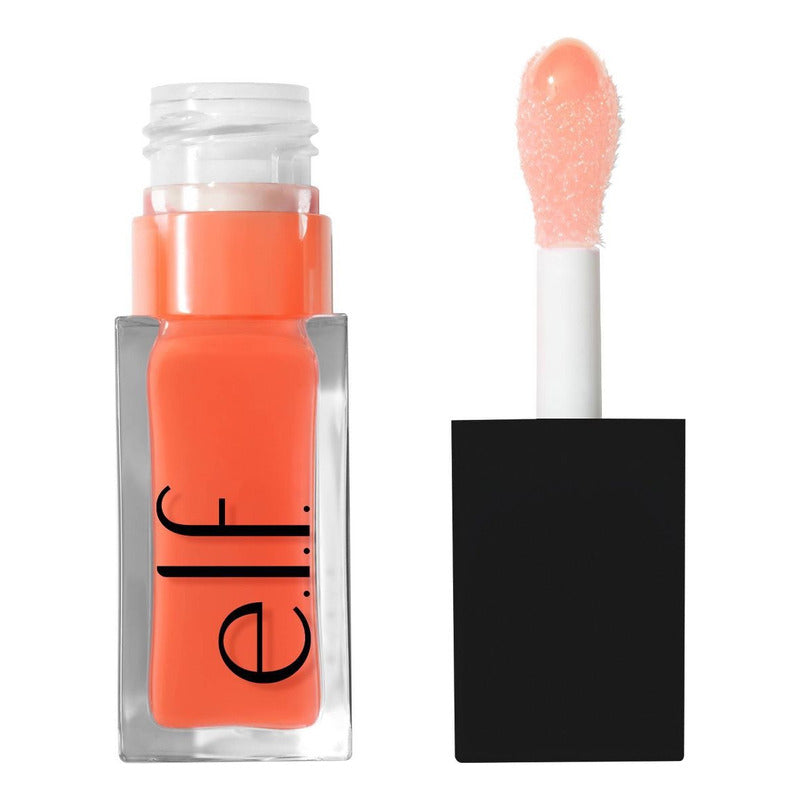 E.l.f. Glow Reviver Lip Oil Ultra Brillante Coral Fixation