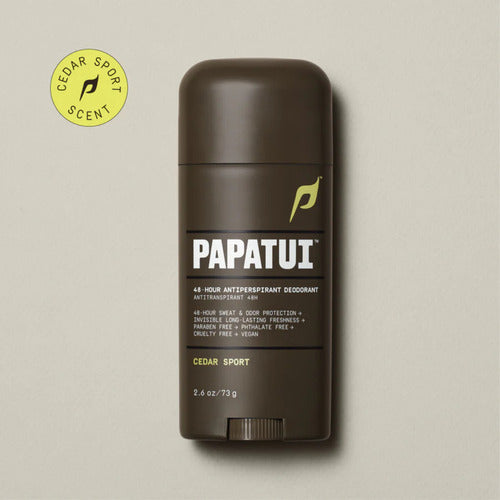 Papatui Deodorant 3X Desodorante Masculino Antitranspirante