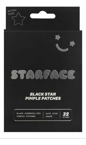 Starface Pimple Patch Black 32 Pack Parches Para Granos Todo Tipo De Piel Día/noche