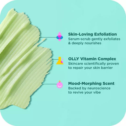 Olly Revive Body Scrub Exfoliante Para Cuerpo Vitamina B12 Refreshing Neroli Dew