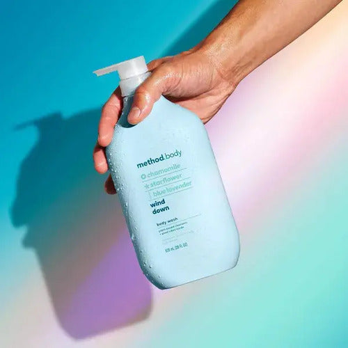 Body Wash Method Wind Down, 828 Ml, Sin Parabenos Y Ftalatos