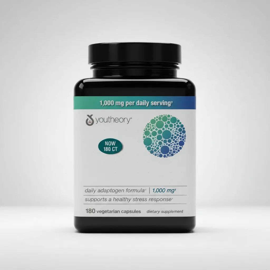Antiestrés Reduce Cortisol Suplemento Premium 180 Capsulas Sin Sabor
