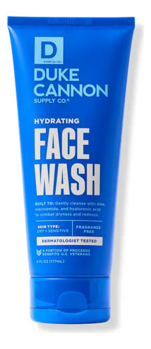 Duke Cannon Hydratring Face Wash Limpiador Facial Todo Tipo De Piel Día/noche