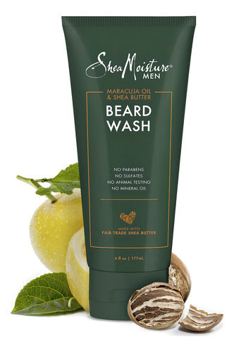 Sheamoisture Men Beard Wash Jabón Para Barba Shampoo
