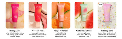 Eos Super Balm 5 Pack 24 Hrs Hidratación Labial