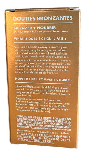 Elf Skin Bronzing Drops Copper Gold Bronceador Líquido 30ml