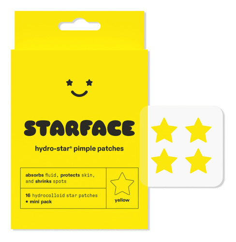 Parches Acné Pimple Patch Estrellas 16pz Starface Hydro-star Todo Tipo De Piel Día/noche