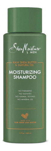 Sheamoisture Men Moisturizing Shampoo Para Hombre 15oz