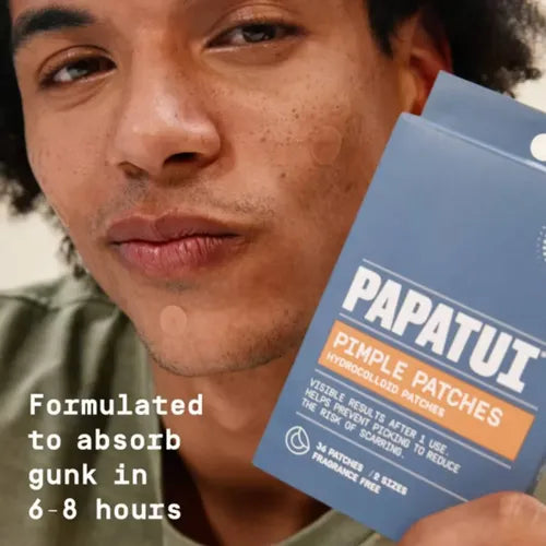 Papatui Pimple Patches Hydrocolloid 36 Patches Todo Tipo De Piel Día/noche