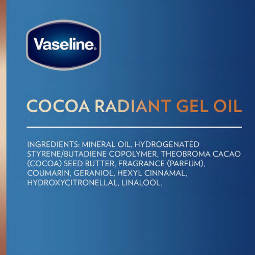 Vaseline Cocoa Radiant Body Oil Humectante Corporal Cacao