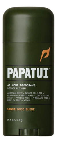 Papatui 48h Aluminum Free Desodorante Masculino Sin Aluminio