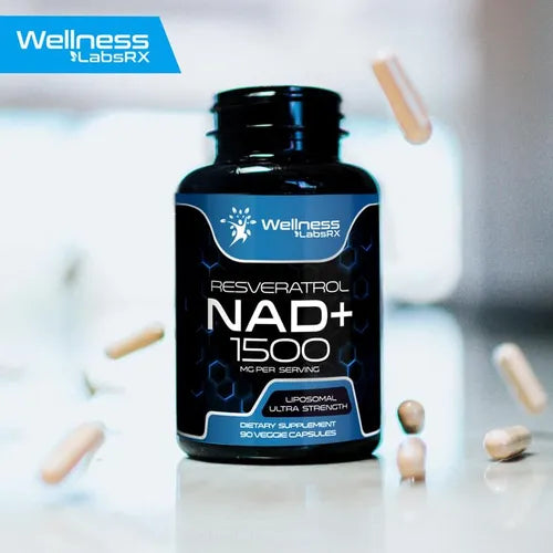 Resveratrol NAD+ 1500 90 Caps Wellness LabsRx