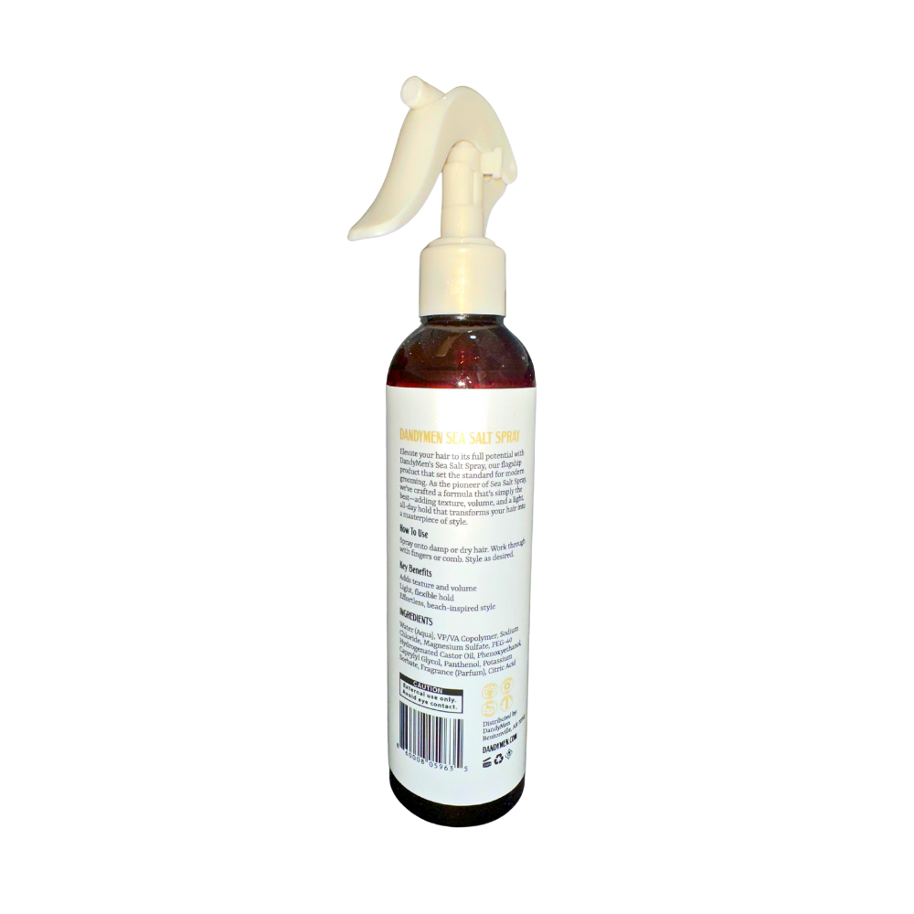 Dandymen Sea Salt Spray Capilar Sal Marina 8oz