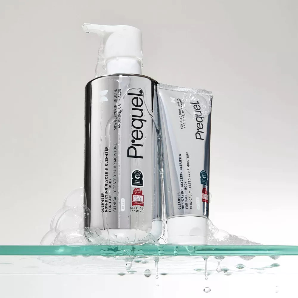 Prequel Skin Gleanser Cleanser Limpiador Facial Travel Size 2 oz