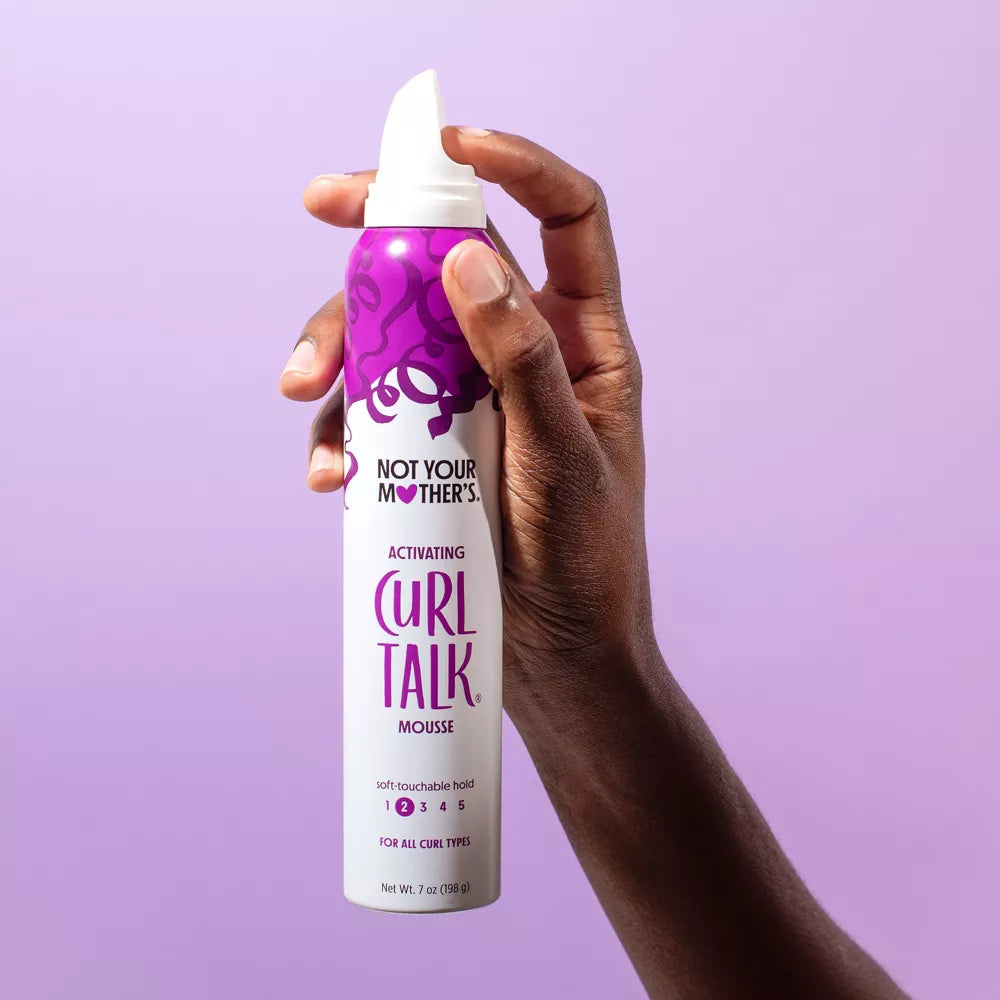 Not Your Mother's Curl Talk Activating Mousse Activador De Rizos 7oz