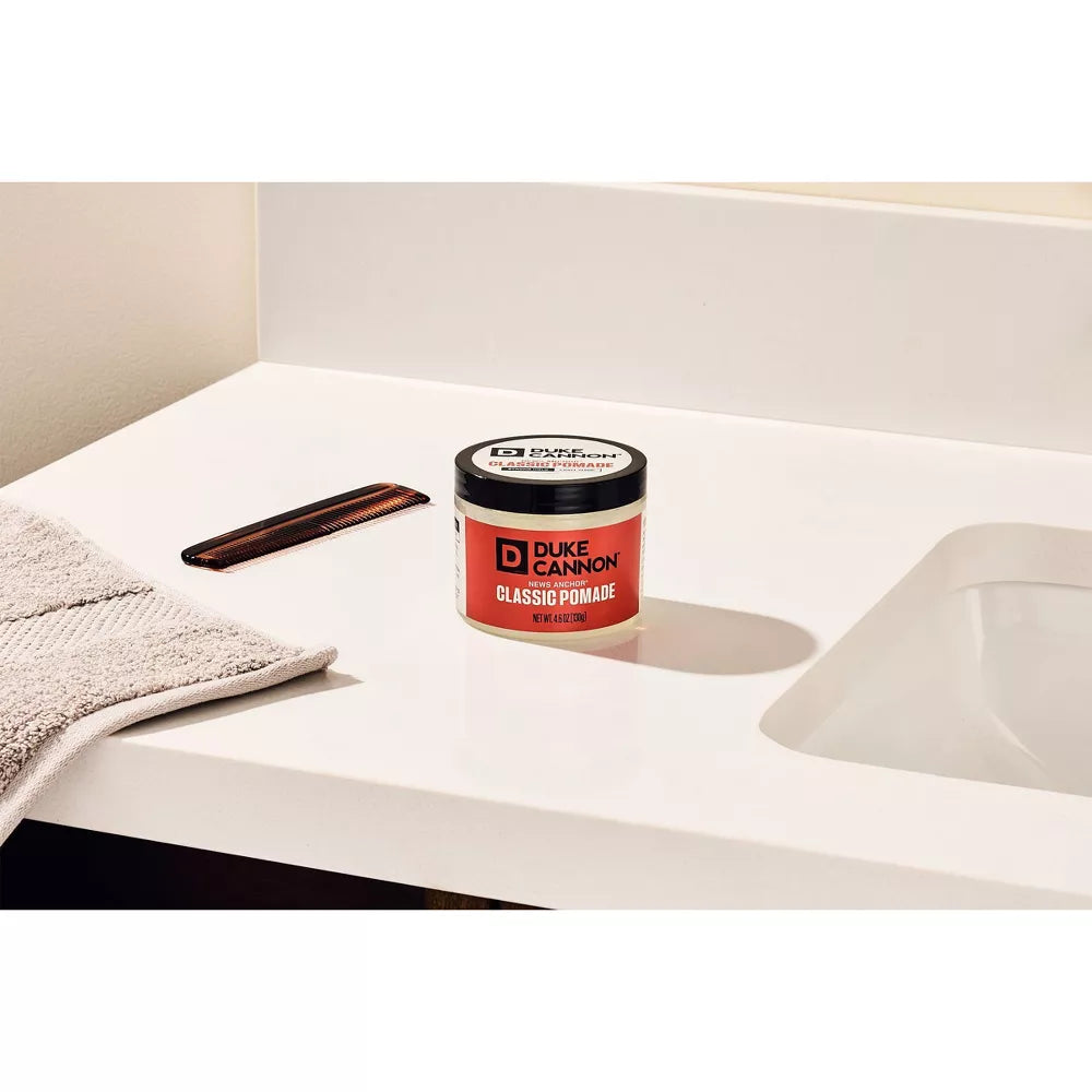 Duke Cannon Classic Hair Pomade Pomada Capilar Clásica Brillo Ligero 4.6oz