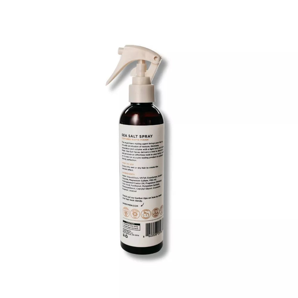 Dandymen Sea Salt Spray Texturizante Sal Marina 8oz