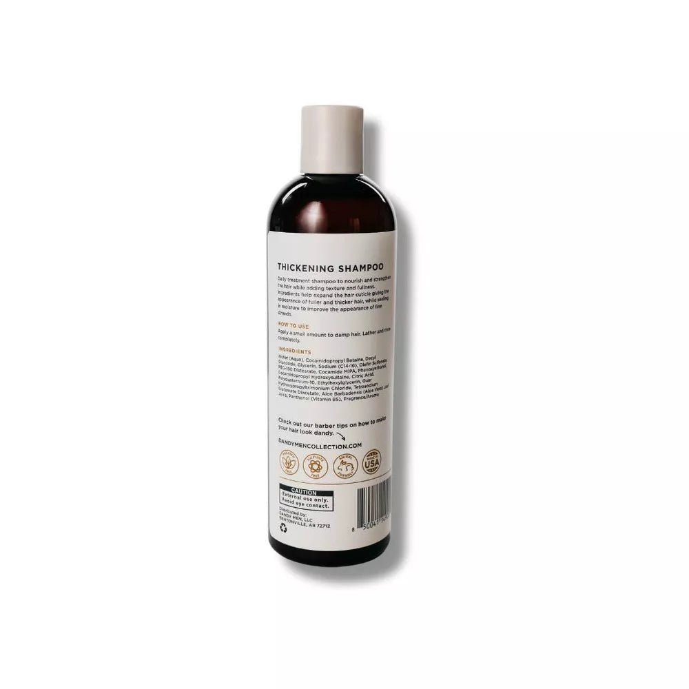 Dandymen Thickening Shampoo Engrosador 11.83oz