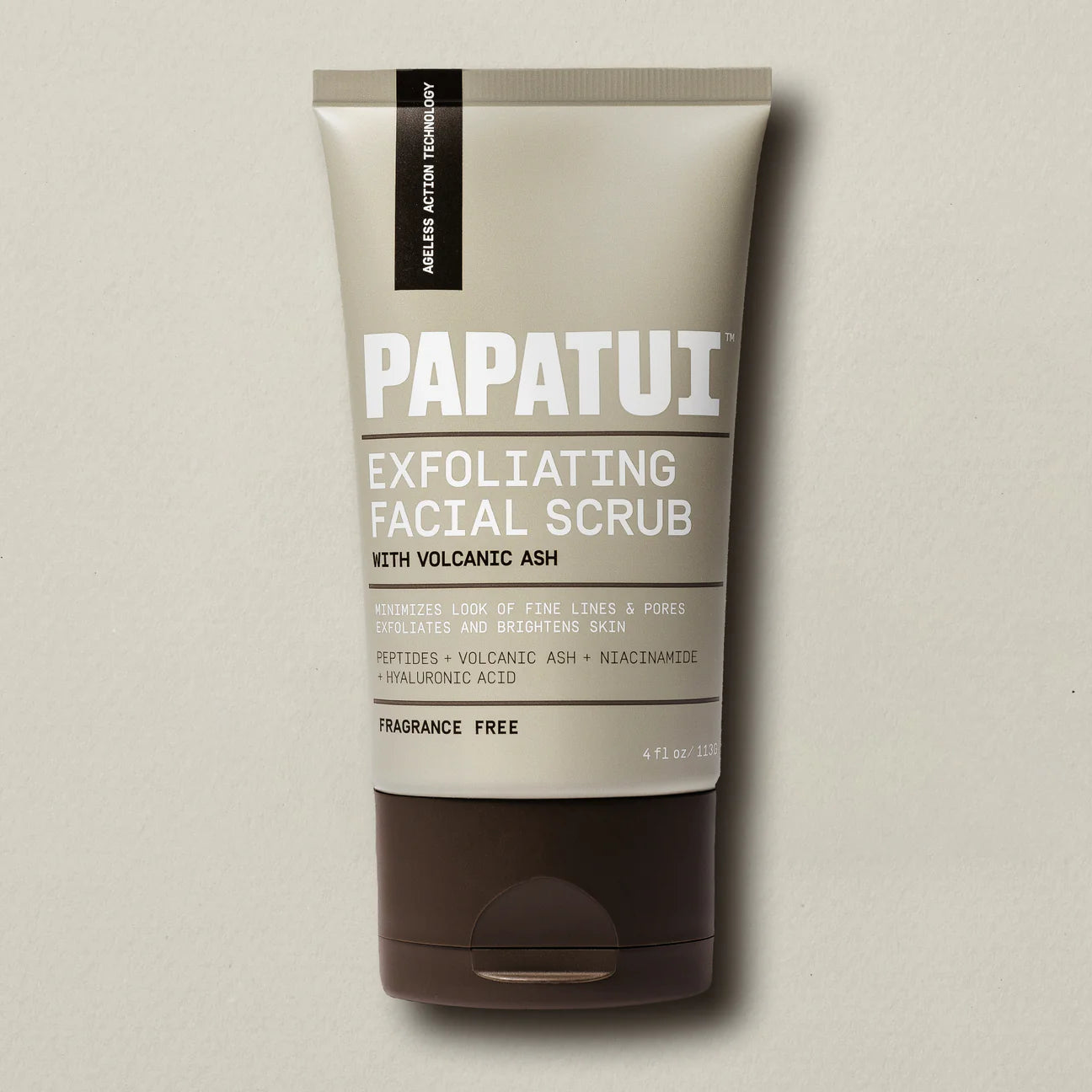 Papatui Ageless Action Facial Exfoliating Scrub Exfoliante Facial Masculino Antiedad