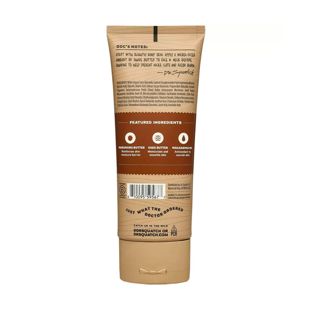 Dr. Squatch Shave Butter Mantequilla Para Afeitar 177 ml