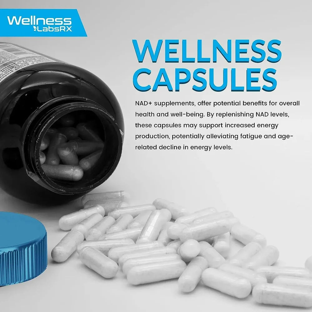 Resveratrol NAD+ 1500 90 Caps Wellness LabsRx