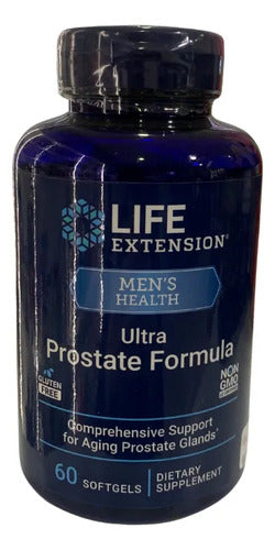 Prostate Ultra Formula Próstata Sana Para Hombre 60 Capsulas Sin Sabor