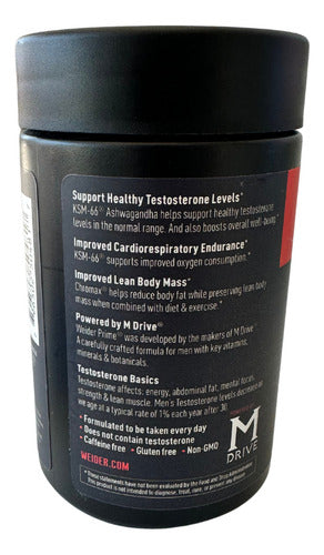 Precursor Testosterona Suplemento Hombre 120 Capsulas Sin Sabor