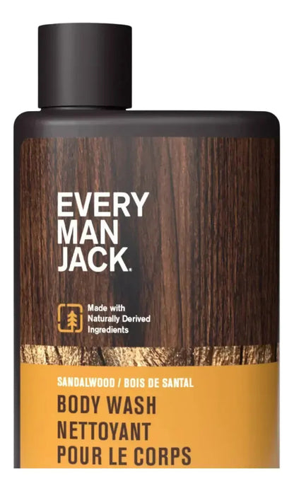 Jabón Líquido Every Man Jack Sándalo 90ml Tamaño Viaje